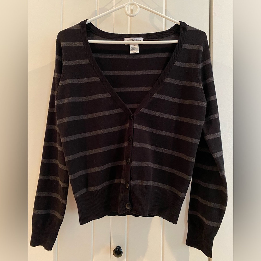 Midtown striped cardigan